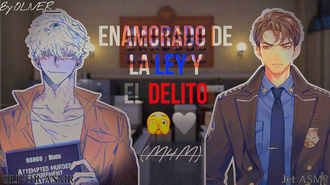 Enamorado de la ley y el delito🩶| ft. @Jet ASMR ♡ |M4M|YAOI|ASMR ROLEPLAY| #asmrroleplay #asrm #m4m