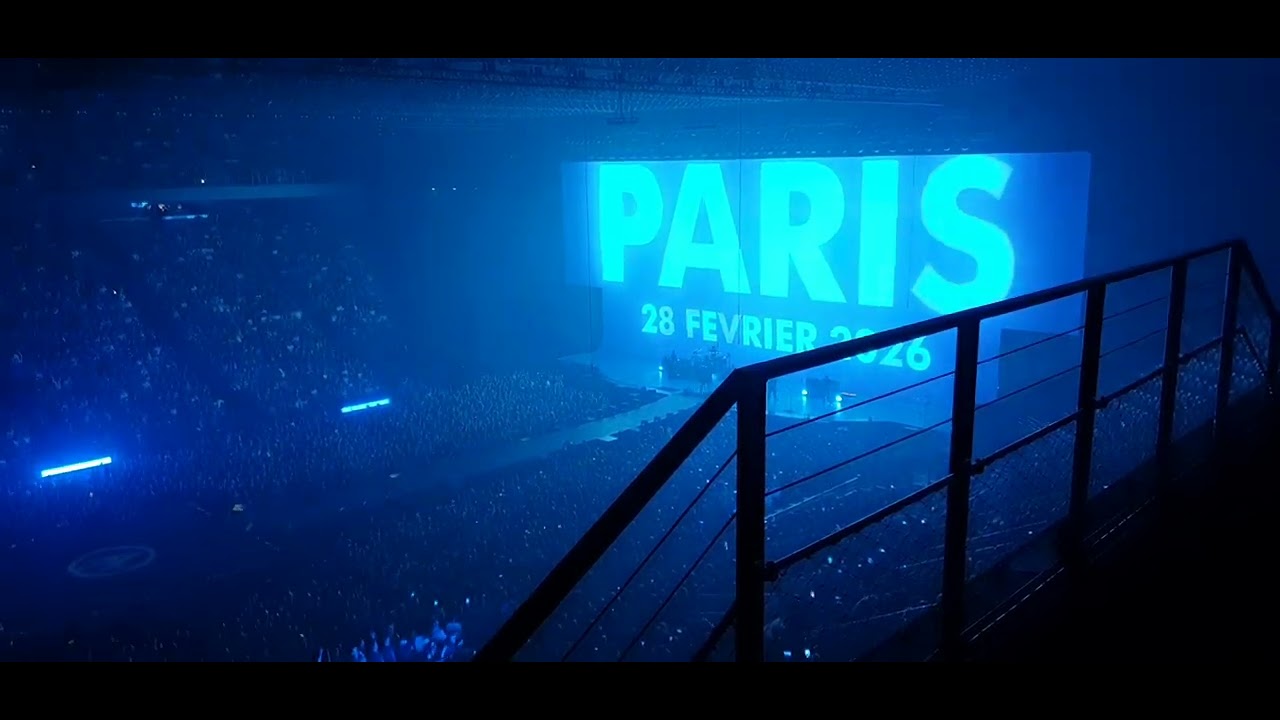 Indochine - Arena Tour - Paris 28.02.2026 - M'a vie est à toi 