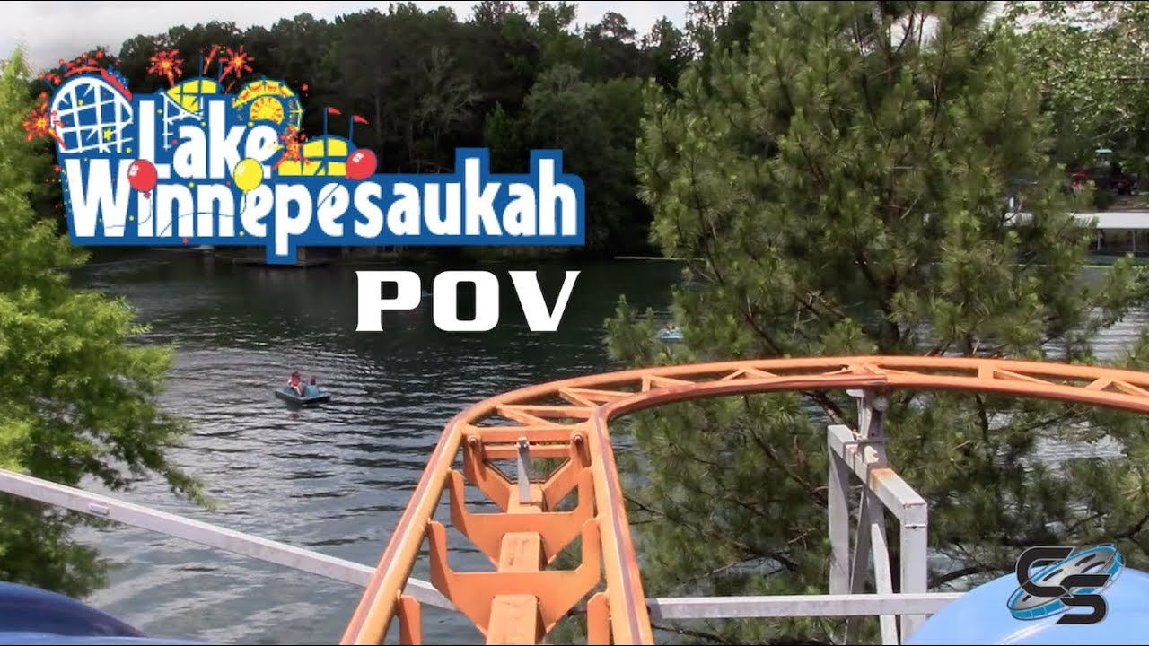 Wild Lightnin' Most Aggressive Wild Mouse Ever POV Lake Winnie