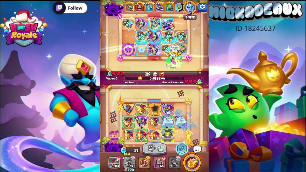 Un petit live rush royal