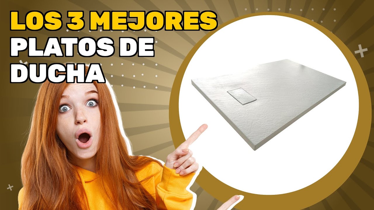 Los 3 mejores platos de ducha 2025: descubre lo mejor