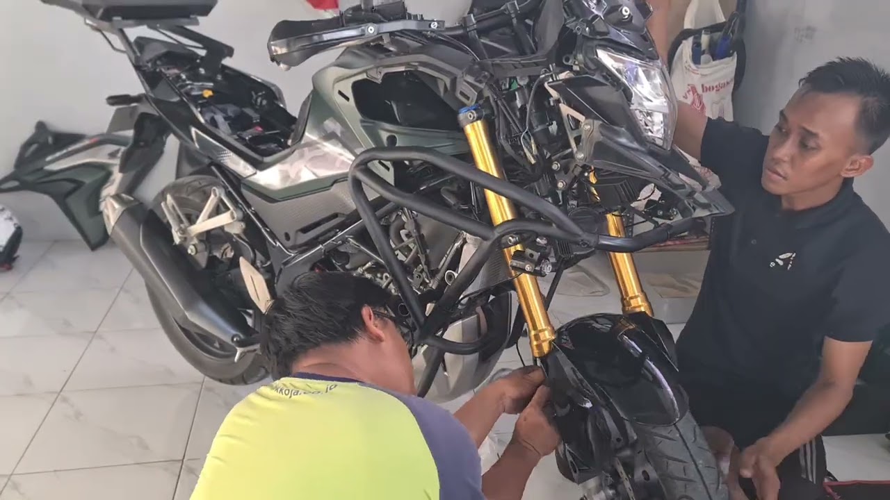 CBX150 ЗАМЕНА РУЛЕВОГО УПРАВЛЕНИЯ #gantikomstircbx150 #komstircbx150 #komstircbx