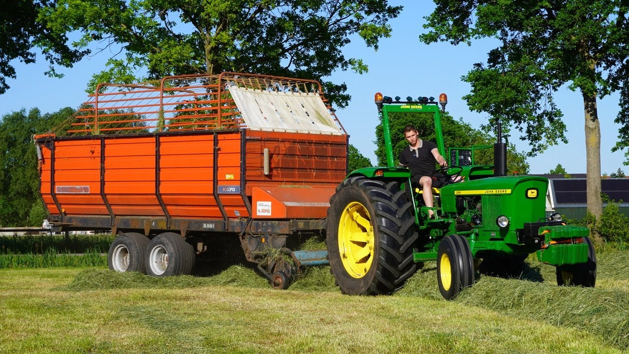 2025 | John Deere 2130-6205-6400-6130M | Gras inkuilen | Wielink Oosterwolde (Gld.) | Grass silage