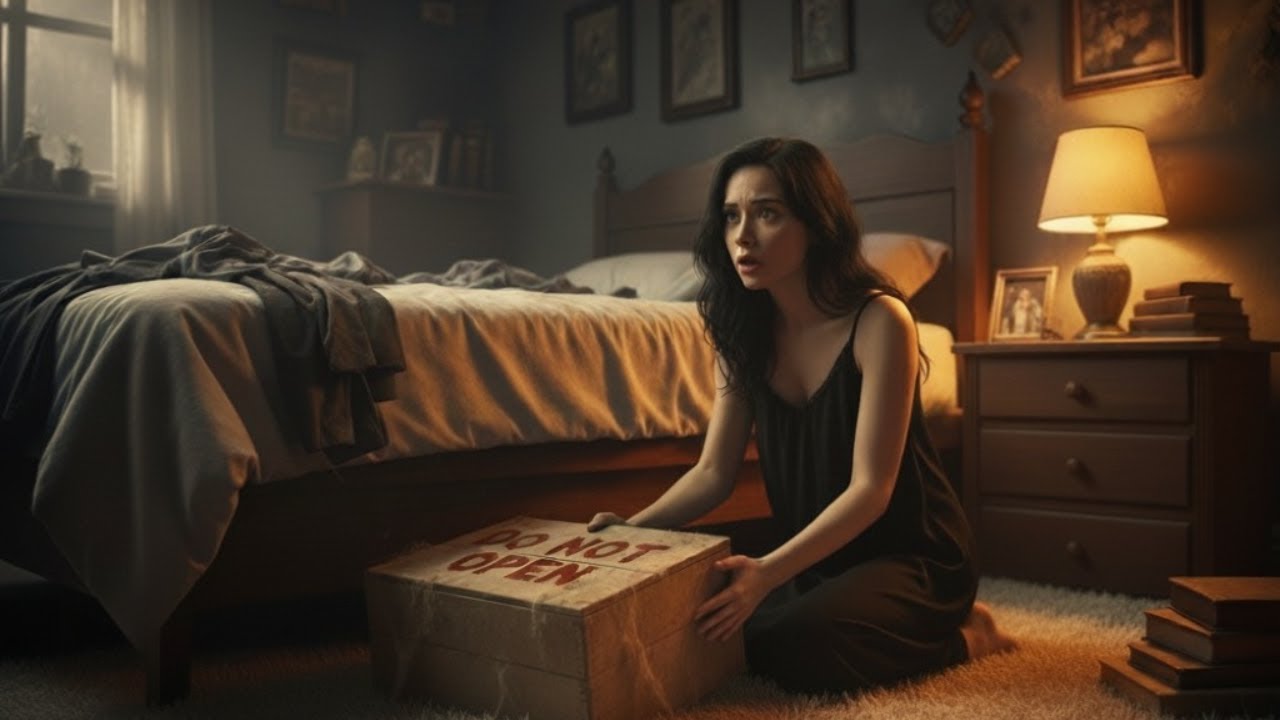 I Found a MYSTERIOUS BOX Under My Bed... and It Said "DO NOT OPEN"