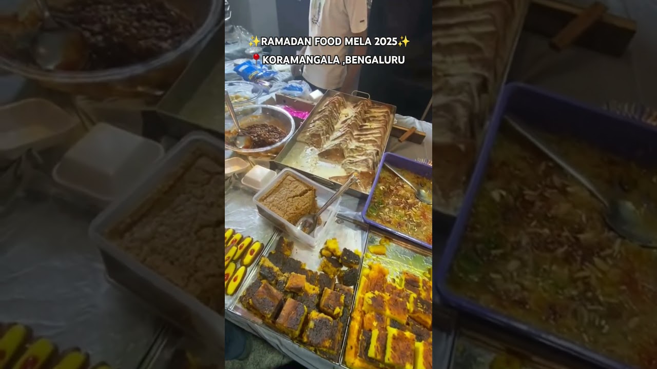 RAMADAN FOOD MELA KORAMANGALA!! Iftar Buffet Extravaganza #trending #food #bengaluruhits