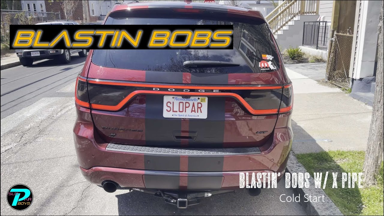 2018 Dodge Durango 3.6 V6 IN-DEPTH Intake, Blastin' Bobs Glass Packs & Mid Muffler X-Pipe Conversion