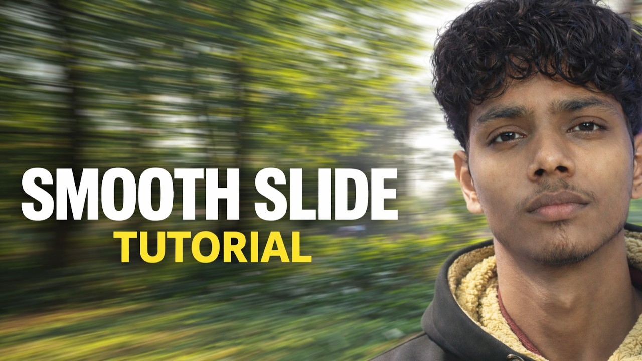Clean Smooth Slide Effect Tutorial in After Effects | Motion Animation