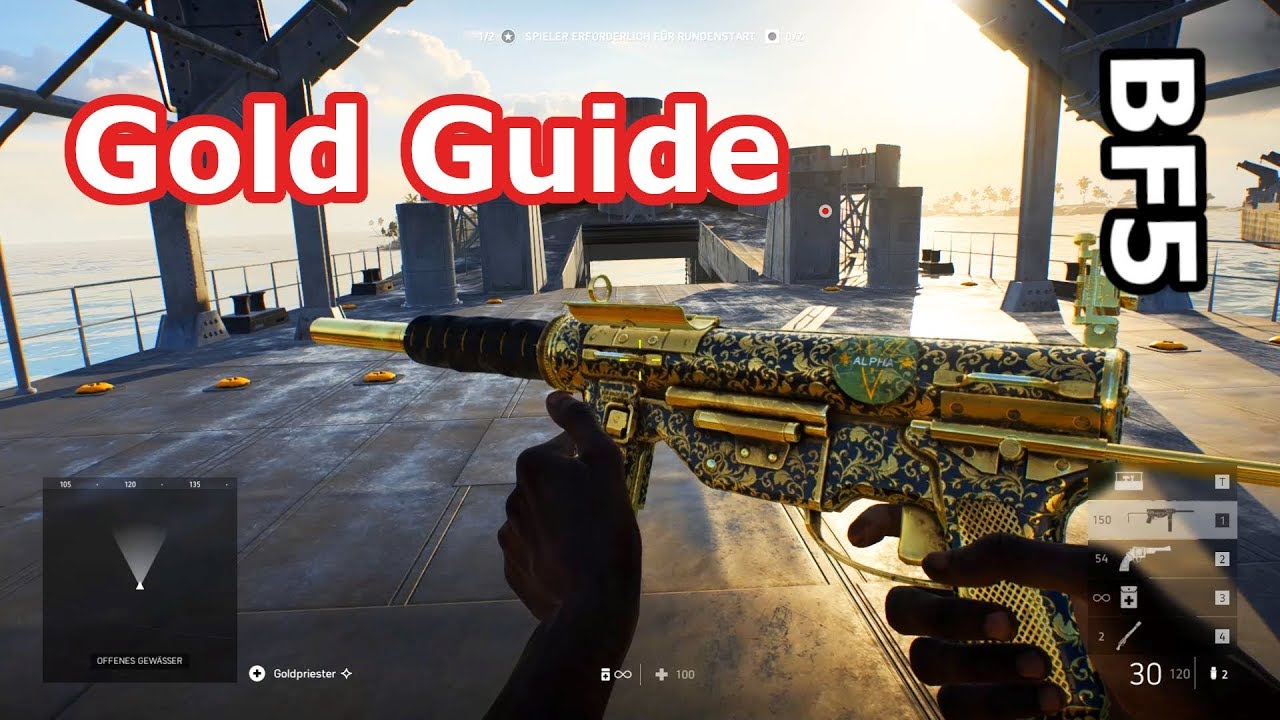 BF5 - jeder schafts Gold Guide M3 Grease Gun alle befähigungs & Meisterschafts aufgaben (Tutorial)