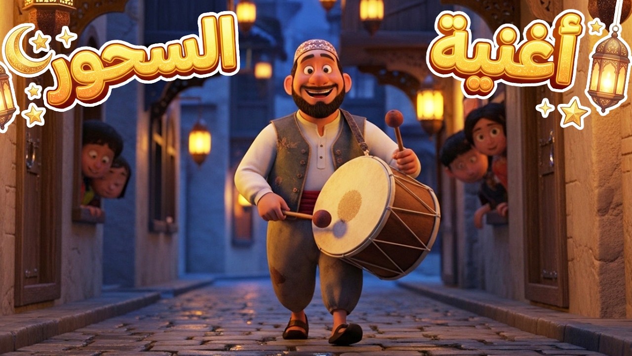 أغنية السحور 🌙 أناشيد رمضان للأطفال | هيا نأكل قبل الفجر