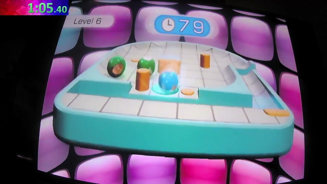 Wii Fit plus table tilt plus in 1m 58s 320ms [WR]