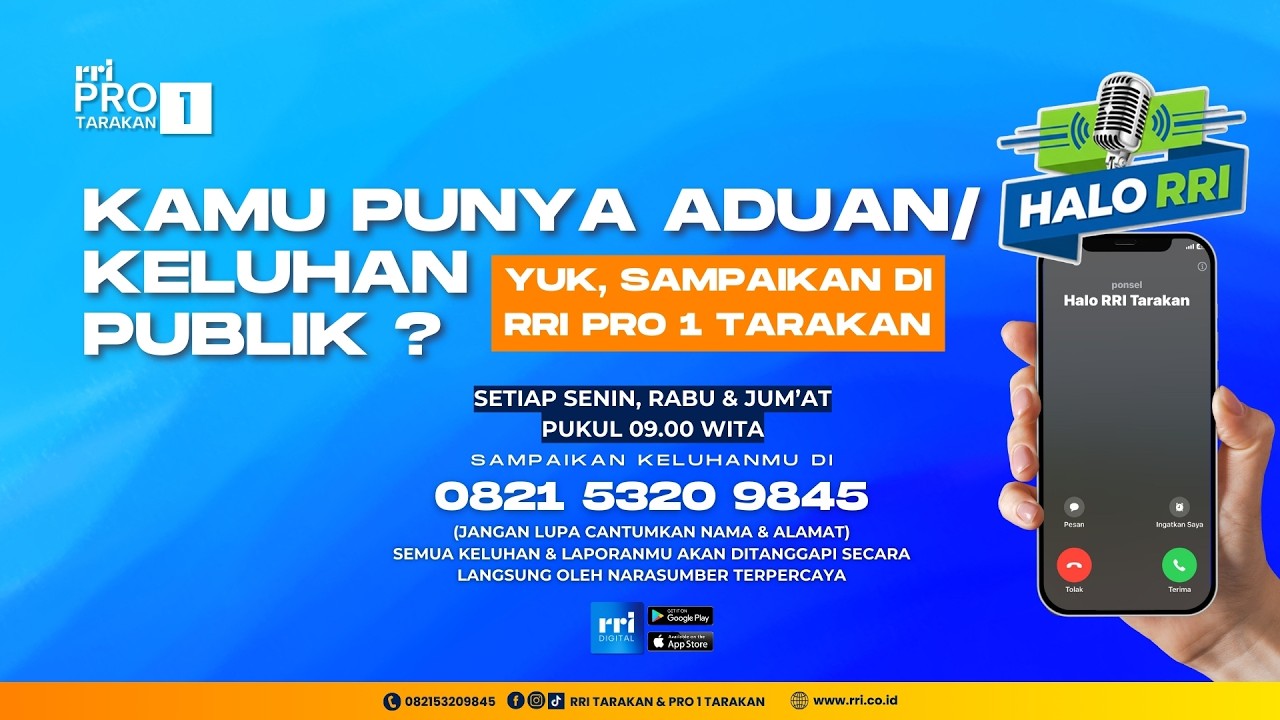 HALO RRI -  RABU 18 FEBRUARI 2026