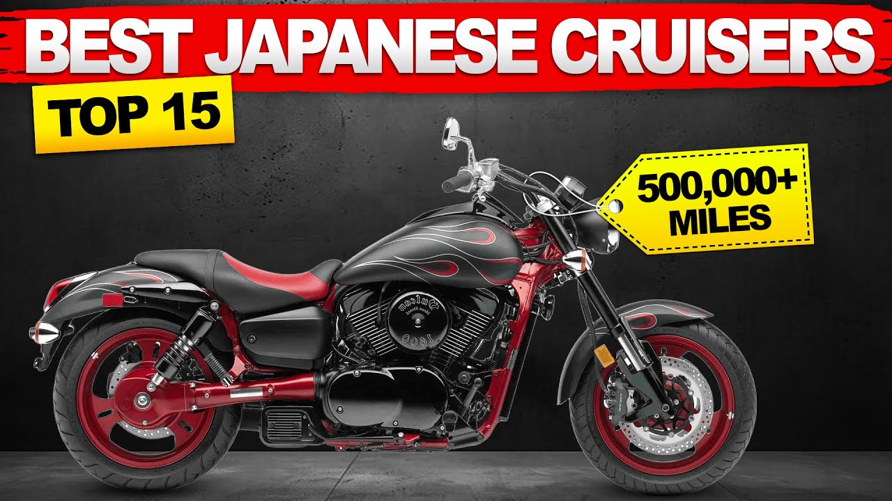 Top 15 Japanese Cruiser Motorcycles That Last Forever!