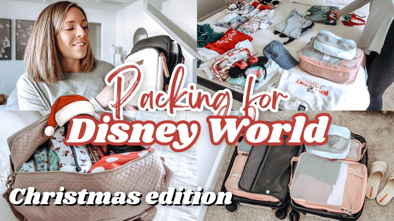 PACKING FOR DISNEY WORLD ✨ Carry-On Only, Amazon Weekender, Toiletry Bag + Packing Tips