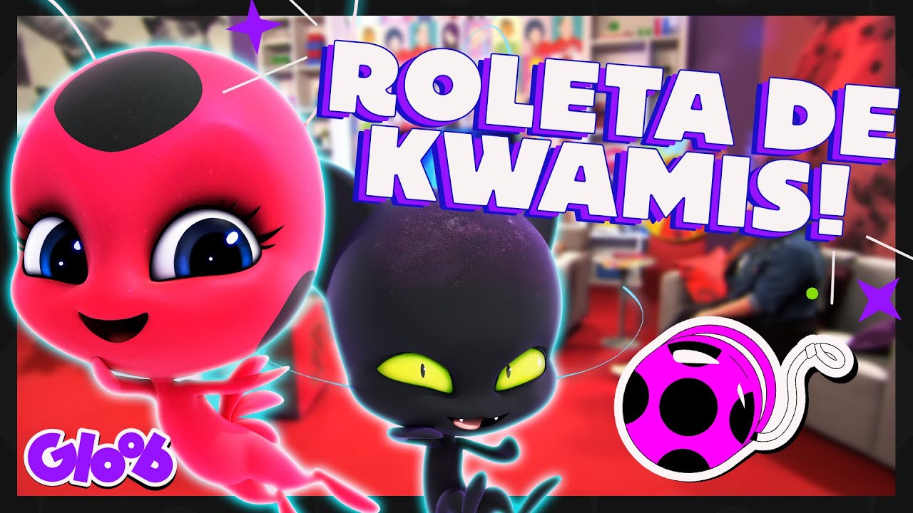 RODANDO A ROLETA DOS KWAMIS! | MUNDO MIRACULOUS ESPECIAL MIRACULOUS DAY 2022 | Mundo Gloob