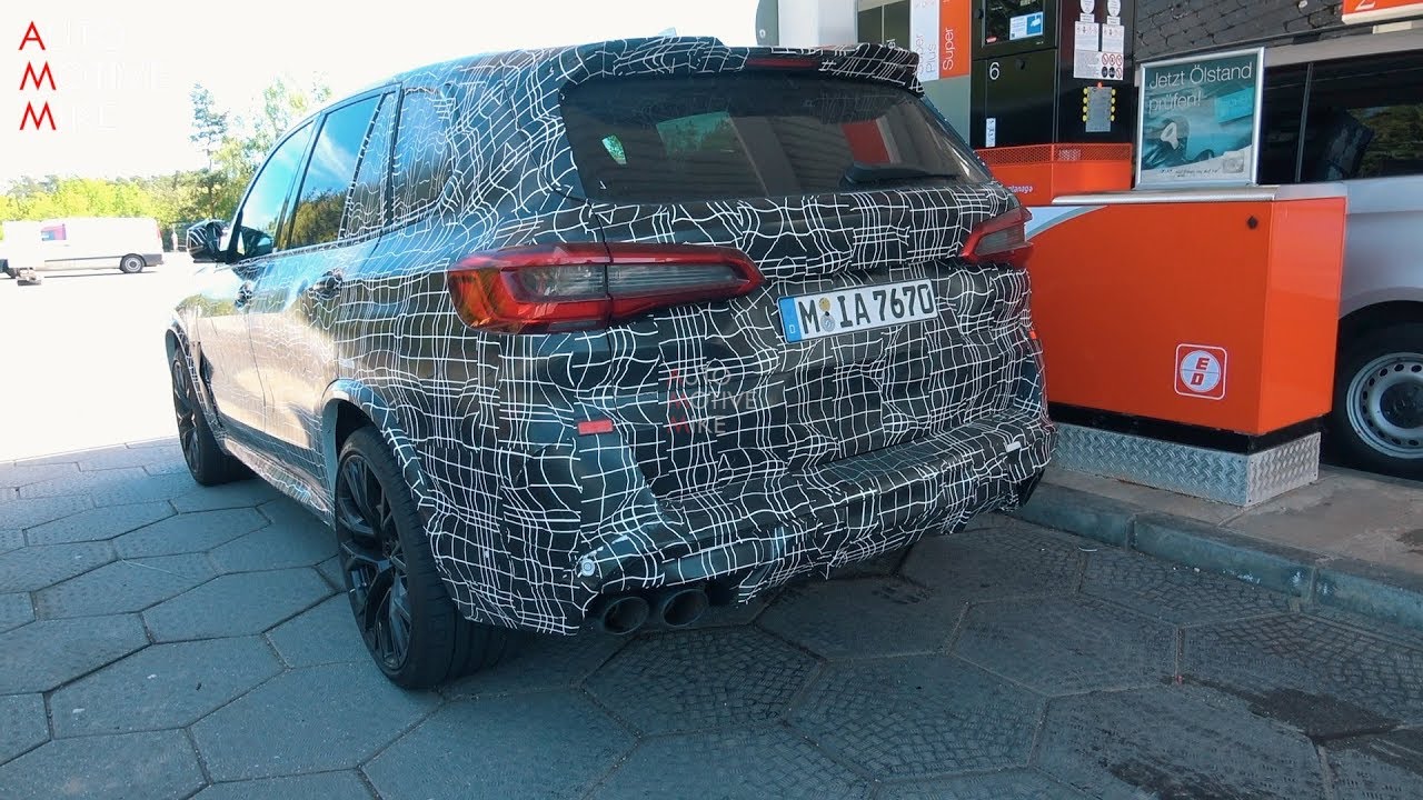2020 BMW X5M SPIED TESTING AT THE NÜRBURGRING