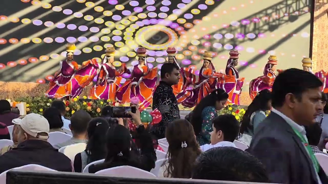 Cultural program at suraj kund mela 2026