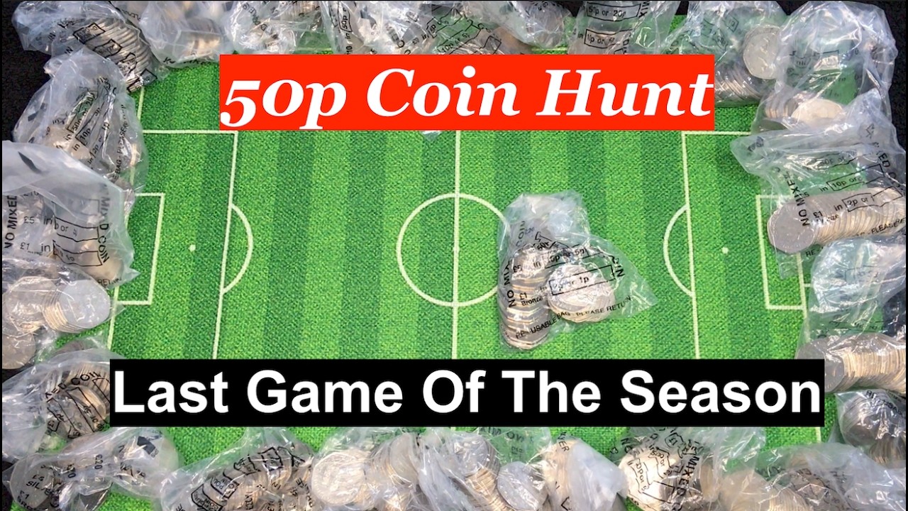 Финал сезона - Поиск монеты 50 пенсов - Розовый альбом 5 № 172 - Книга 6 № 60