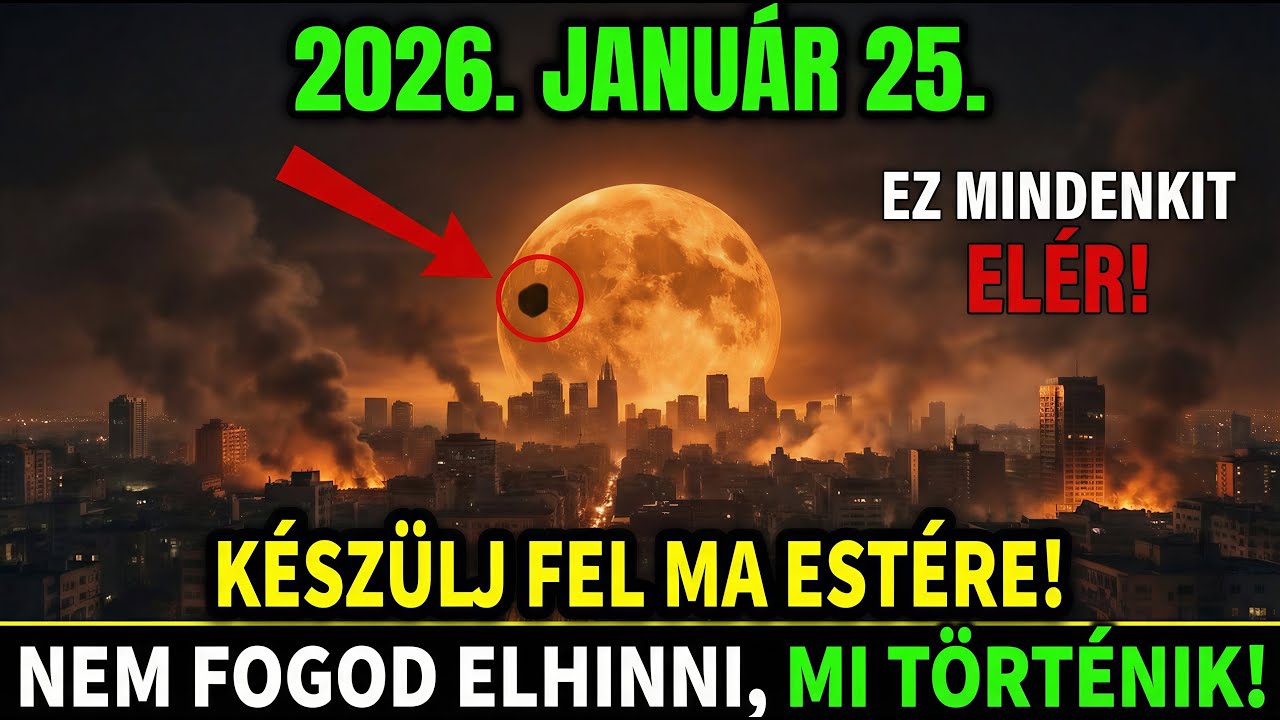 2026. január 25. — 7 KOZMIKUS KAPU MOST NYITVA ÁLL! Ez a Hold-üzenet NEKED szól