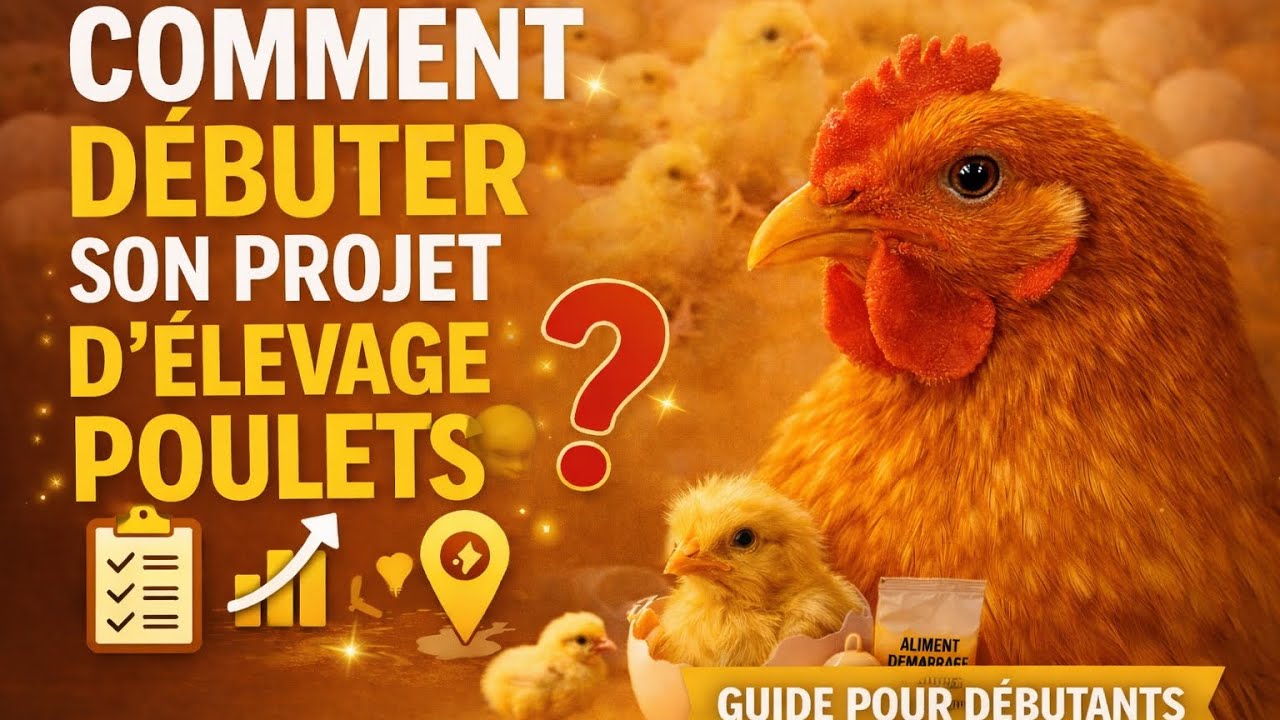 Comment débuter son projet d’élevage de poulets (guide débutant)