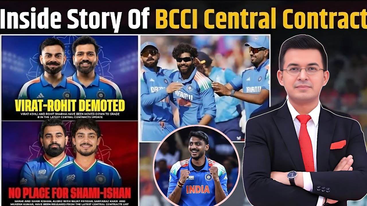 BCCI ने लागू किया Central Contracts / BCCI ने लिस्टमे किया उलट-सुलट #bccicentralcontract​ 