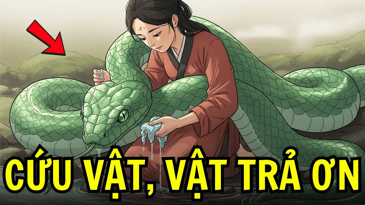 NÔ TỲ Nghèo Hèn Cứu Con Rắn Hấp Hối Đã Trở Nên GIÀU CÓ - CỨU VẬT, VẬT TRẢ ƠN
