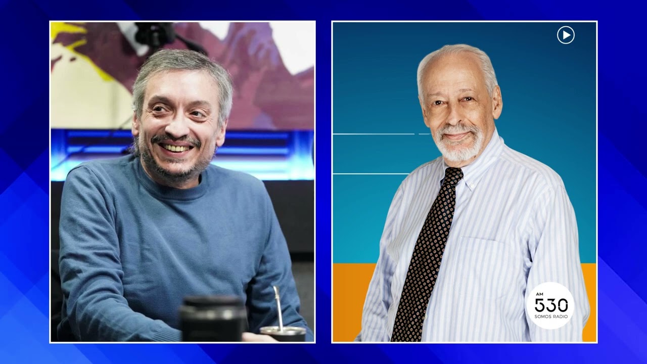 MÁXIMO KIRCHNER CON HORACIO VERBITSKY