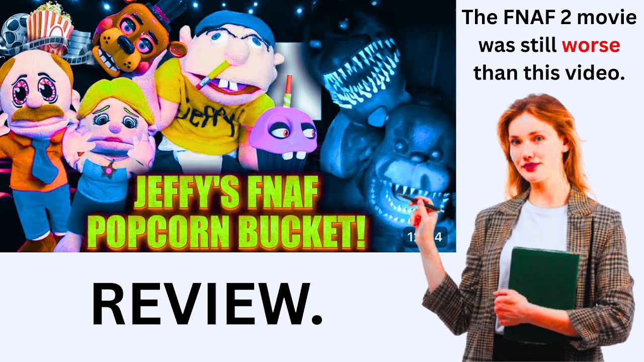 SML Movie2 Jeffy's FNAF Popcorn Bucket! *REVIEW*