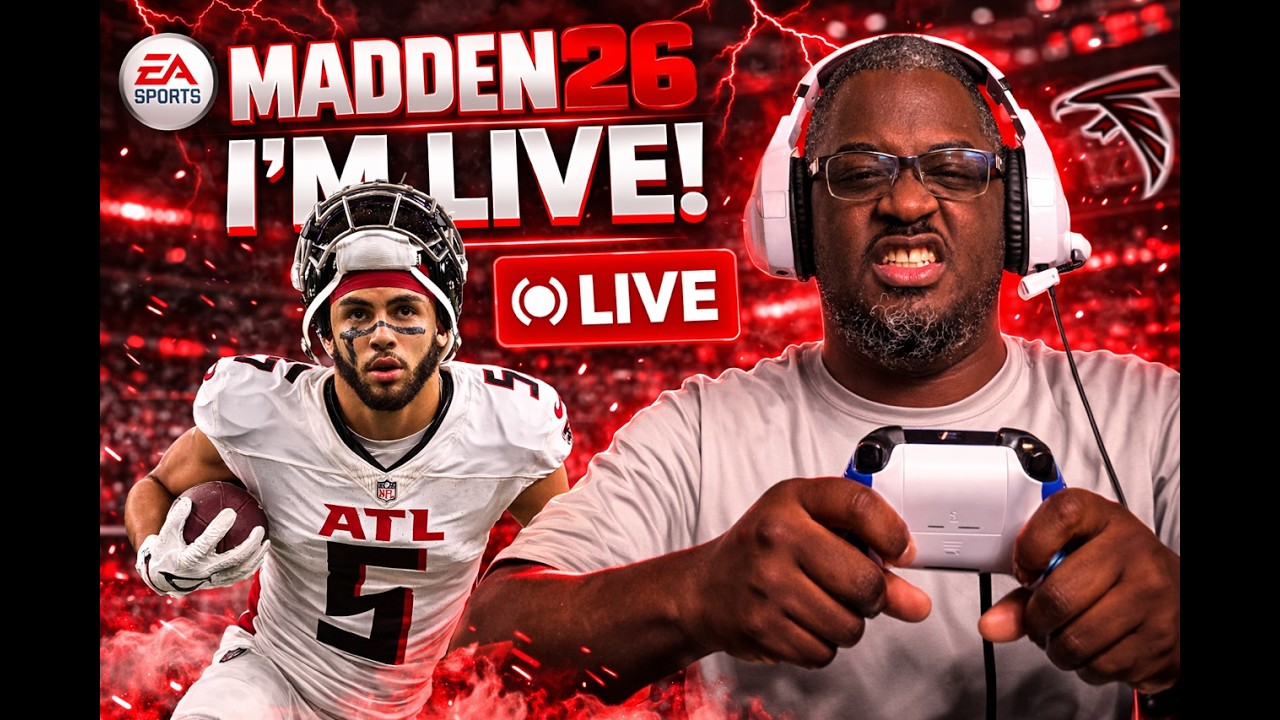 Madden 26 LIVE  Gameplay | Atlanta Falcons vs Everybody H2H