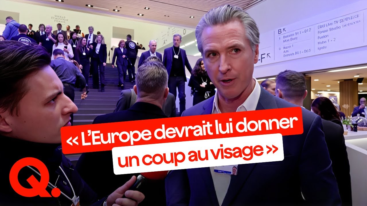 Gavin Newsom incite l'Europe à se défendre face à Donald Trump
