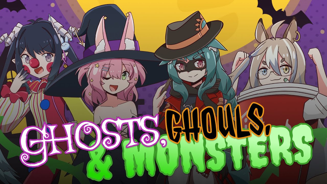 「Ghosts, Ghouls, and Monsters」 Caspurr Catacini ／ver. VIVARIA Virtual 【COVER】