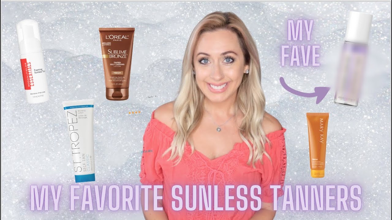 MY FAVORITE SUNLESS TANNERS// I have found the BEST one!