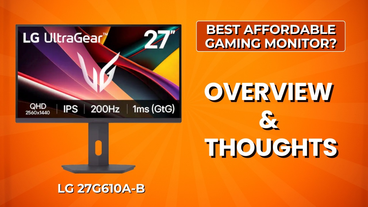 LG 27G610A-B UltraGear 27