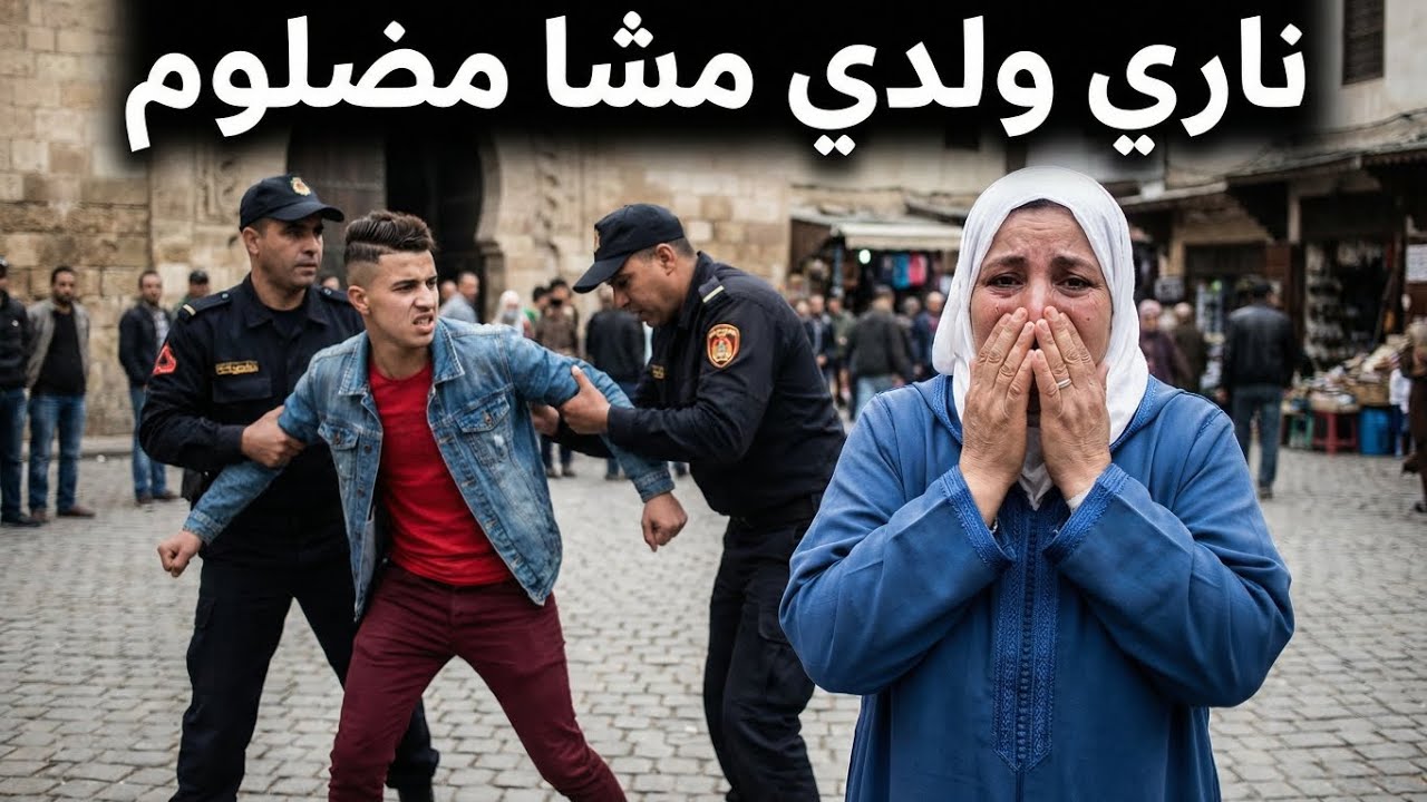 ولدي مشا مضلوم 😥💔