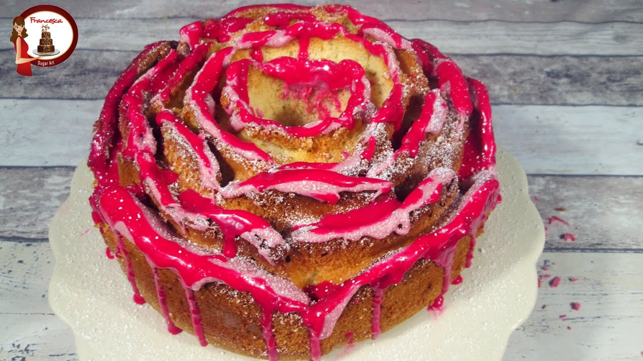 Chiffon Cake a forma di Rosa | Francesca Sugar Art