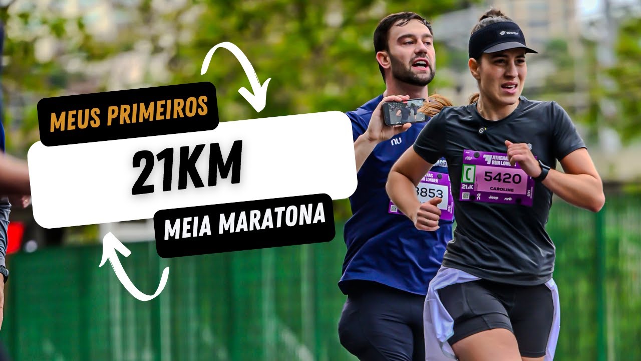 MINHA PRIMEIRA MEIA MARATONA - Aprendendo a gostar de correr!