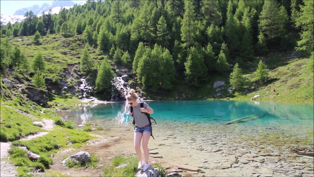 Le Lac Bleu d'Arolla (Valais, Suisse) - Blue Lake Arolla