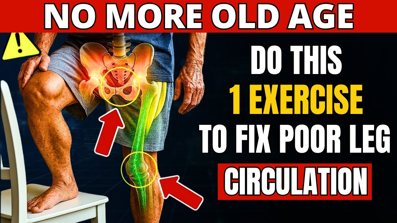 Surgeon REVEALS: Do THIS 1 Exercise for Poor Leg Circulation After 60 | Senior Health