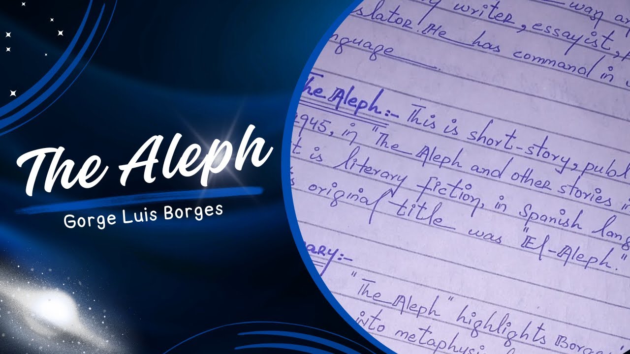 The Aleph by Gorge Luis Borges | Post Modern Fiction