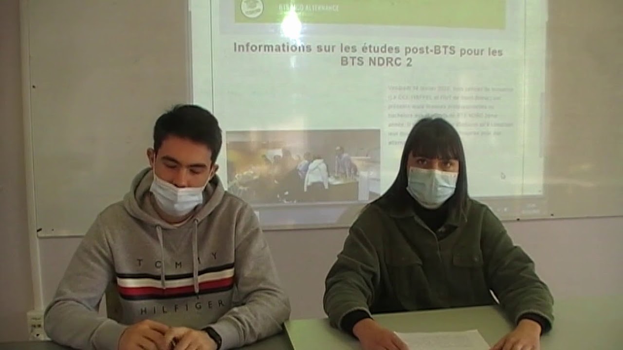 BTS NDRC - Explications avec deux étudiants