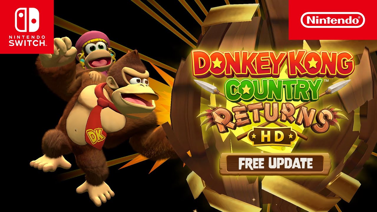 Donkey Kong Country Returns HD – Update Overview – Nintendo Switch & Nintendo Switch 2