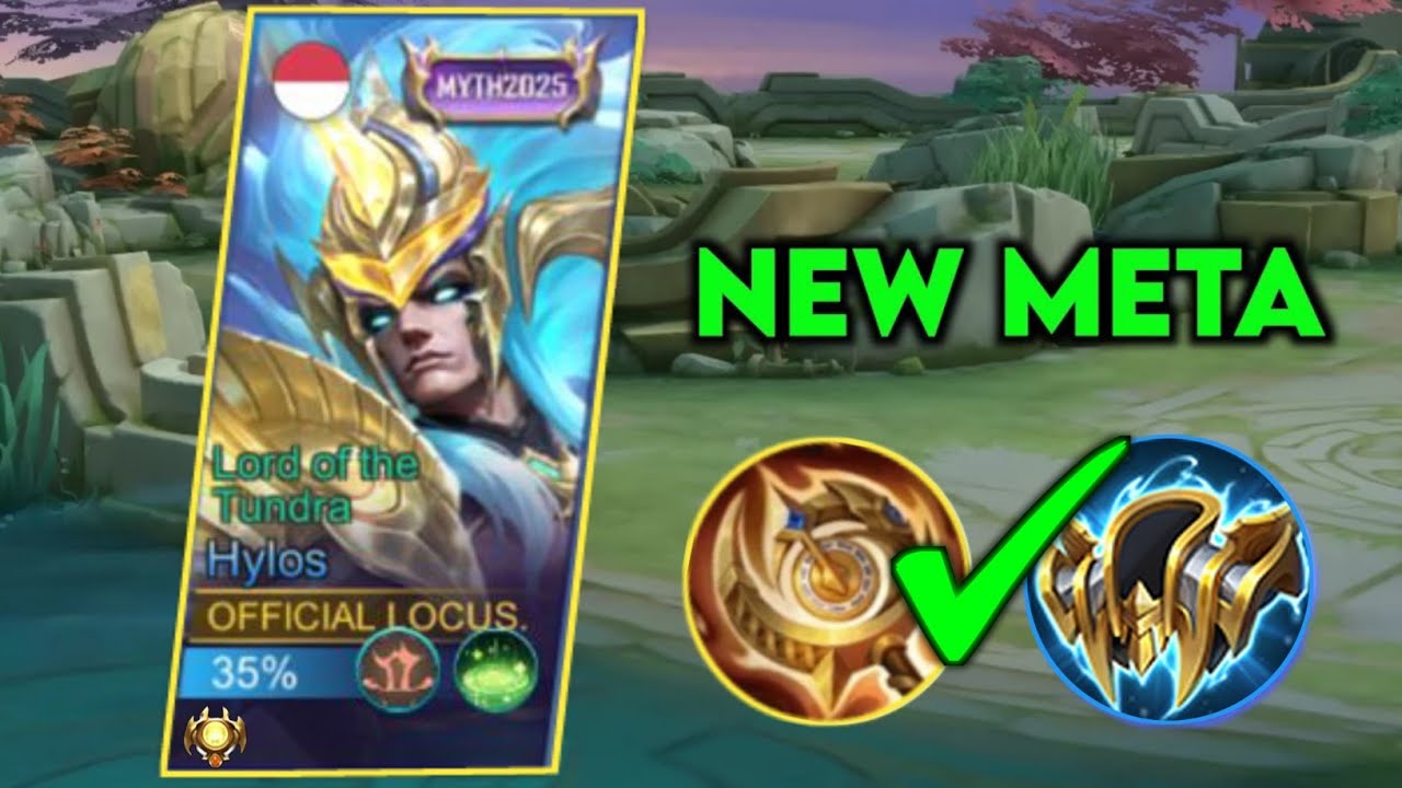 HYLOS NEW META AGRESSIVE BEST BUILD 2026 ( hack hp )  ~  MLBB