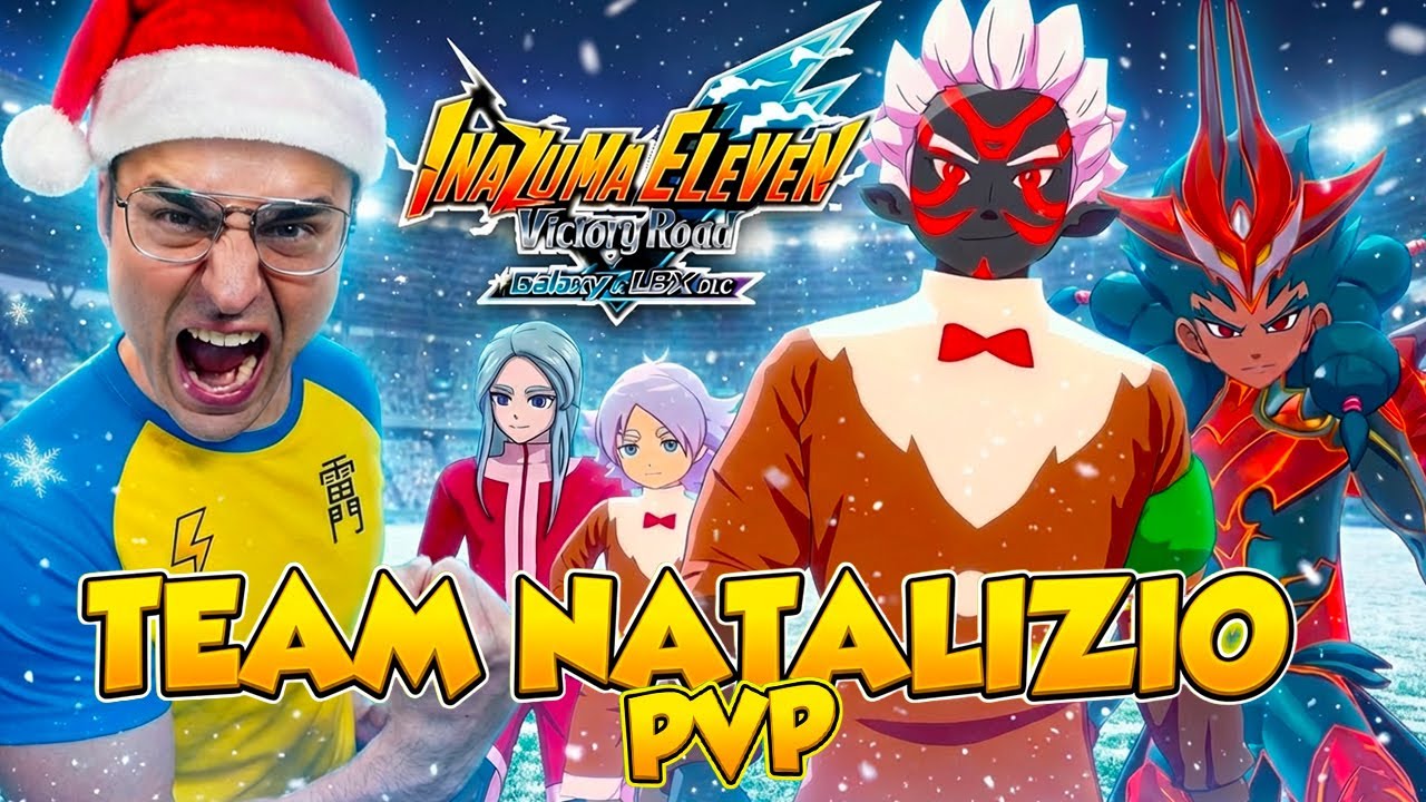 🎄 PVP Natalizio su  INAZUMA ELEVEN VICTORY ROAD !! Sfida contro i player bugabusing PC 🤪