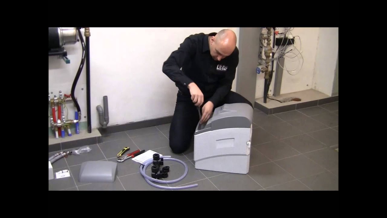 ERIE WTC - How to install a residential water softener-Part 2-Prepare softener