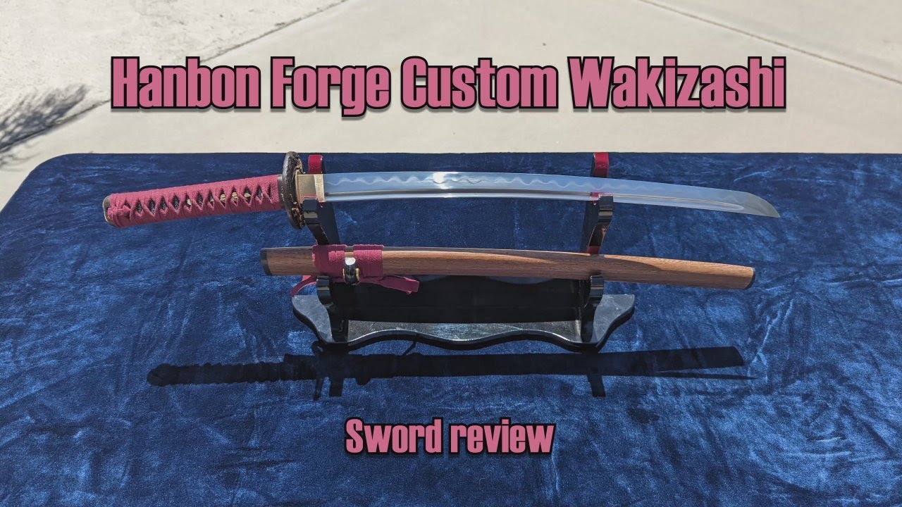 Sword Review - Hanbon Forge Custom Wakizashi