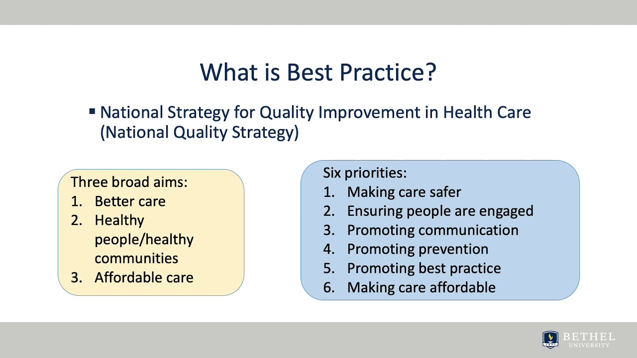 Best practice models for patient care and delivery