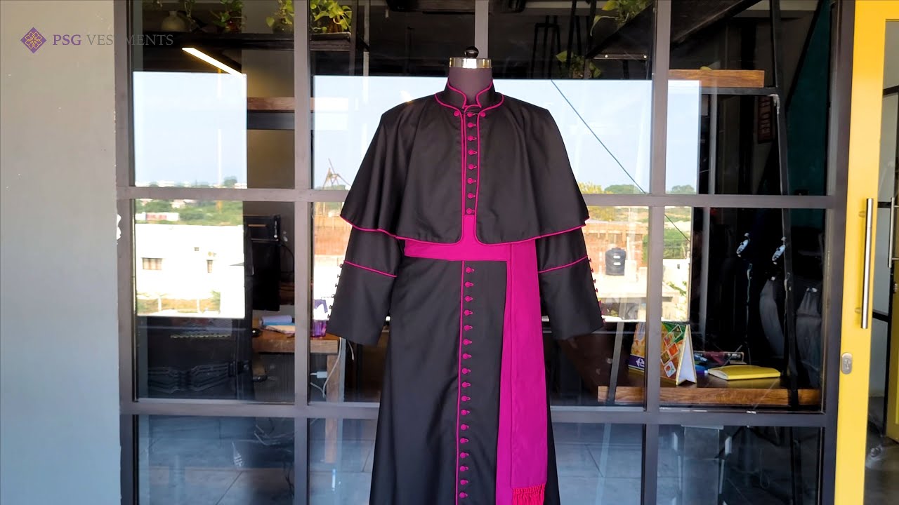 Roman Cassock with contrast trims