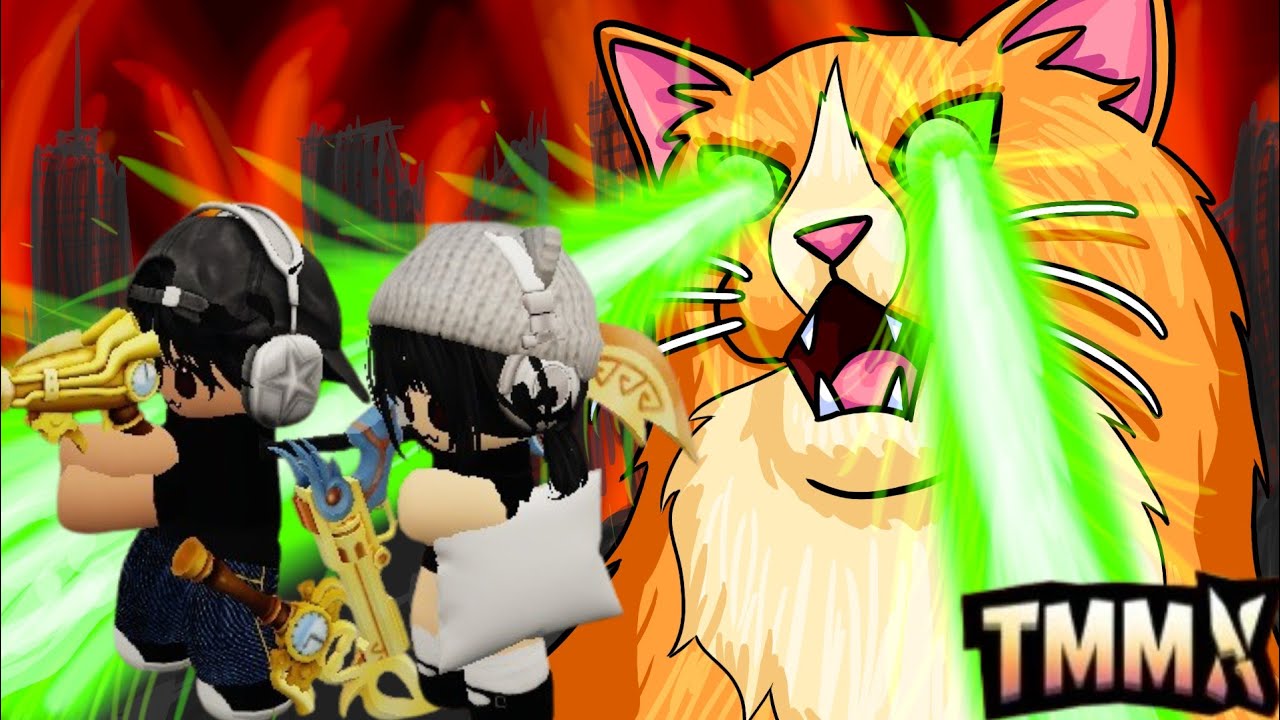 Defeating the Angry Cat (Roblox TMMX)