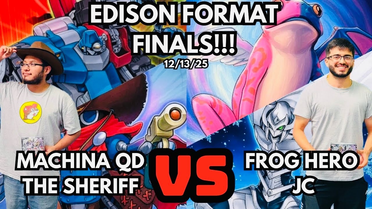 Финал в формате Эдисона: Machina Quickdraw против Frog Hero!