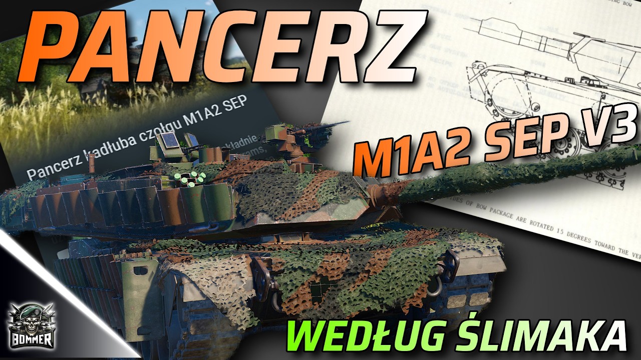 The M1A2 SEP V3's Armor According to the Snail || WAR THUNDER