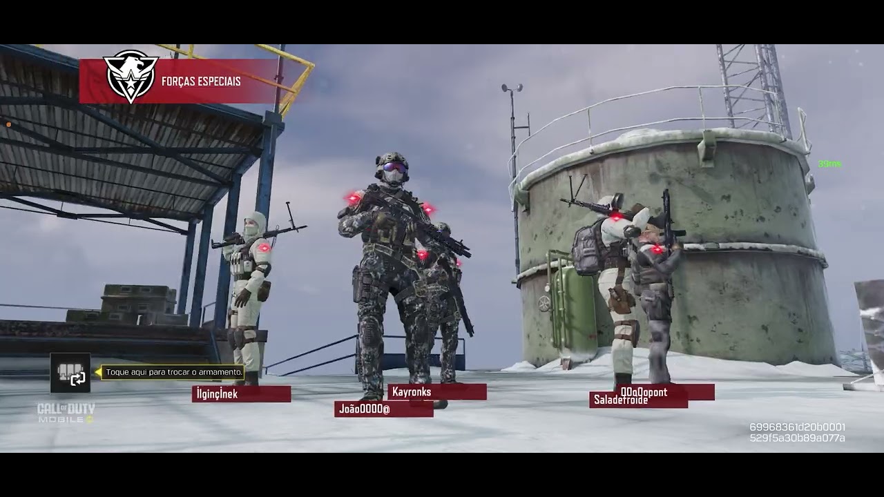 Jogando call of duty e foi muito massa